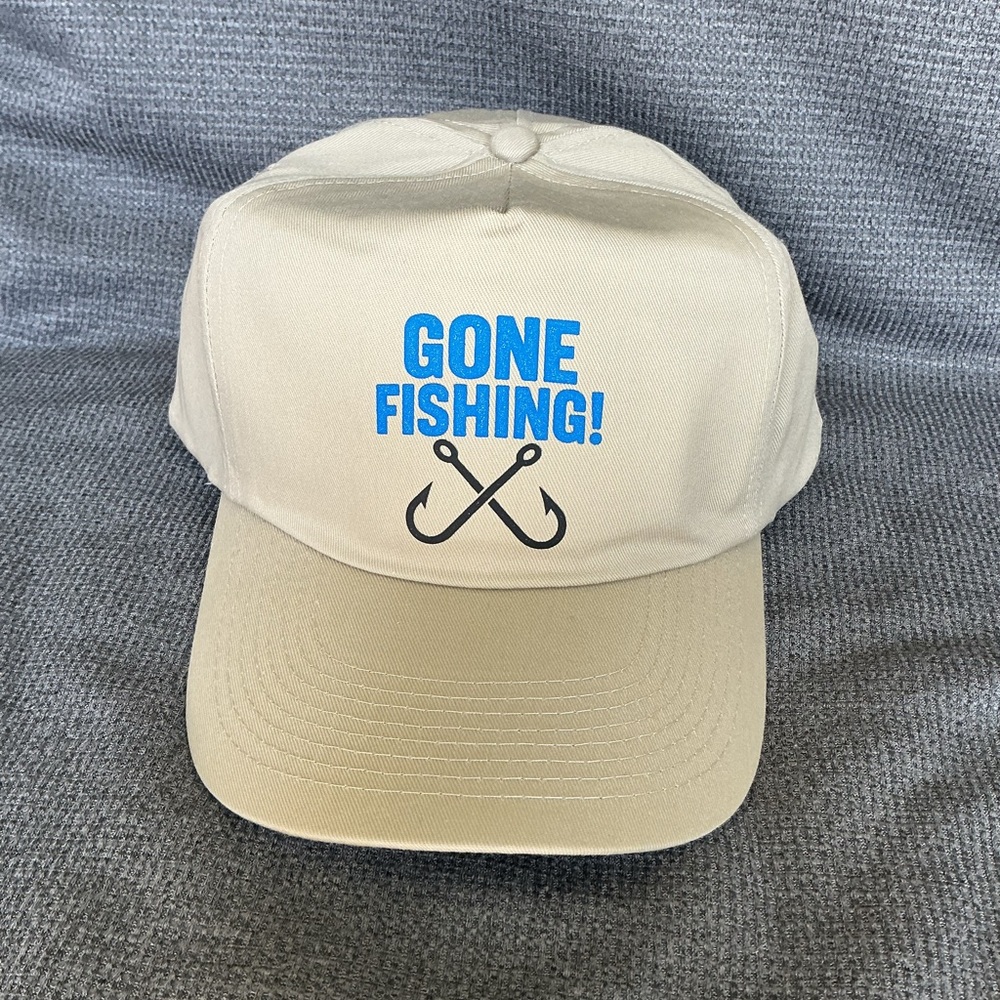 Gone Fishing Trucker Hat – Snapback – Fishing Gift for Anglers